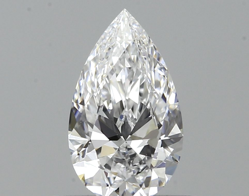 0.4 carat D-VVS1 Natūralus Pear Deimantas (1)