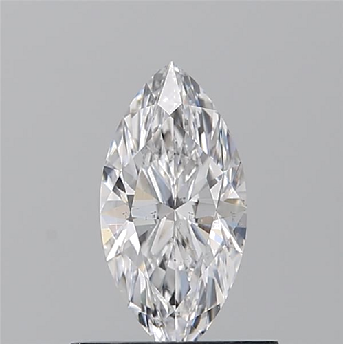0.52 carat D-SI1 Natūralus Marquise Deimantas (1)