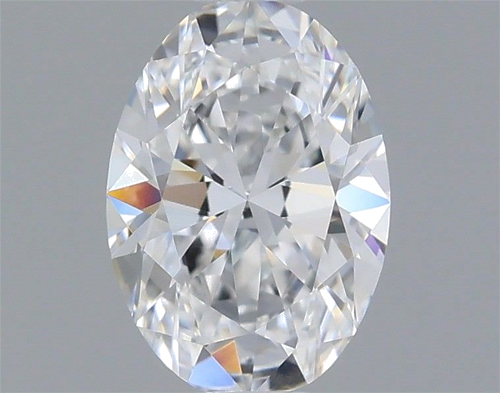 0.45 carat D-VS1 Natūralus Oval Deimantas (1)