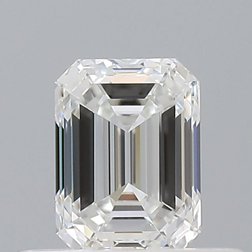 0.51 carat F-VVS1 Natūralus Emerald Deimantas (1)