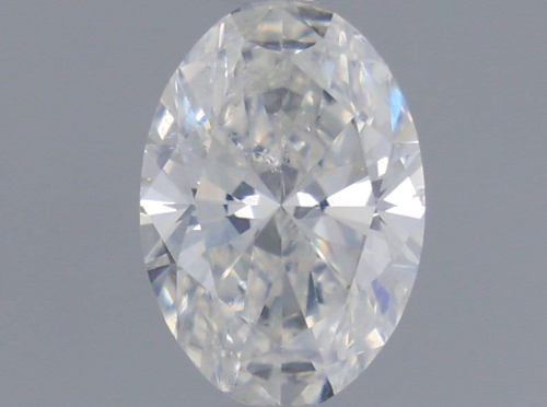 0.48 carat F-SI2 Natūralus Oval Deimantas (1)