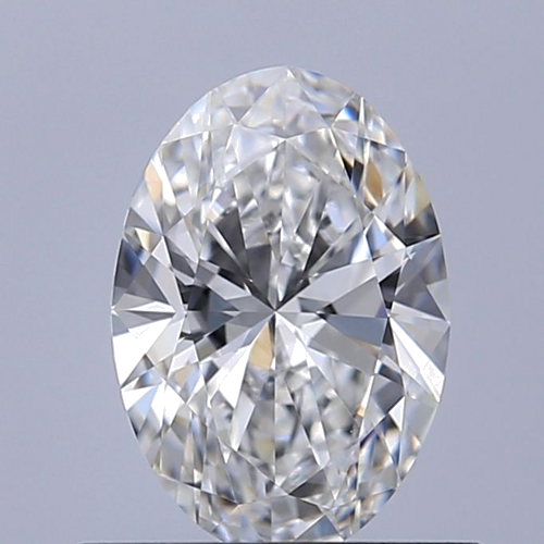 0.58 carat F-VVS1 Natūralus Oval Deimantas (1)