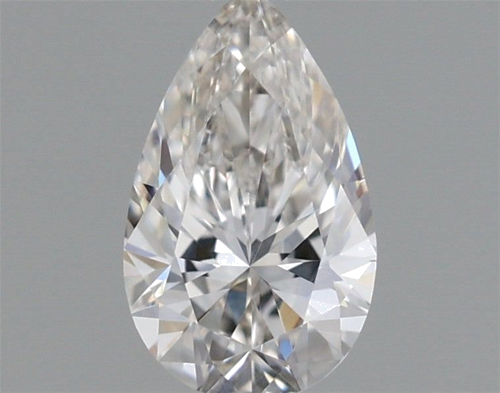 0.4 carat H-VS2 Natūralus Pear Deimantas (1)