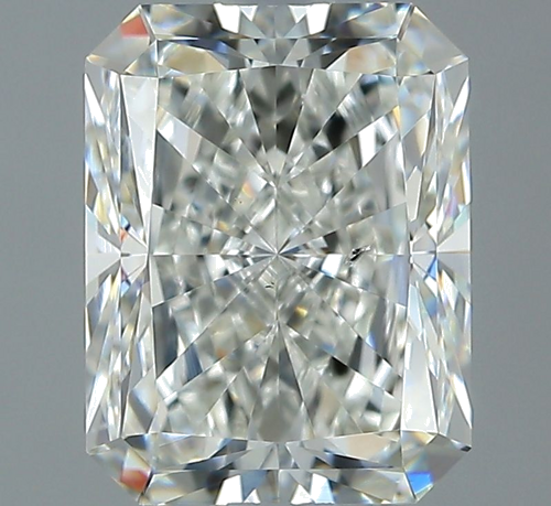 2.01 carat I-SI1 Natūralus Radiant Deimantas (1)