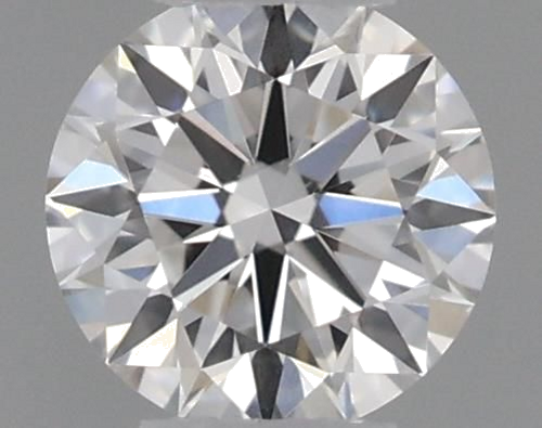 0.18 carat F-VVS2 Excellent cut Natūralus Round Deimantas (1)