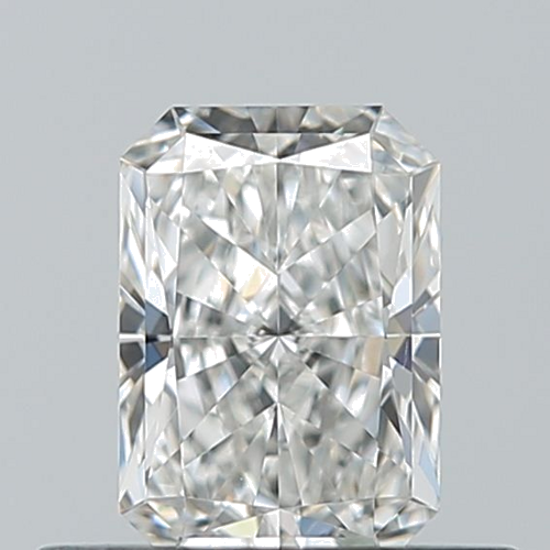 0.5 carat F-VS1 Natūralus Radiant Deimantas (1)