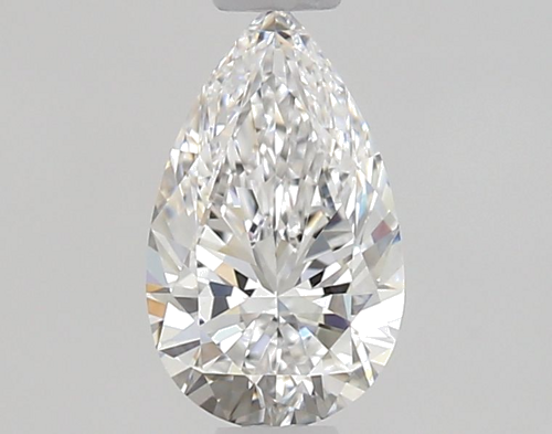0.5 carat D-VVS1 Natūralus Pear Deimantas (1)