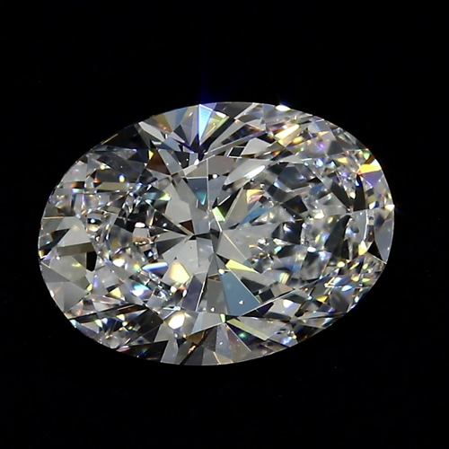 2.01 carat D-SI1 Natūralus Oval Deimantas (1)