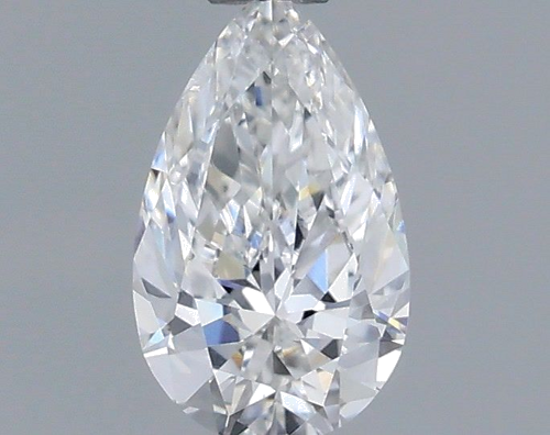 0.5 carat E-SI2 Natūralus Pear Deimantas (1)