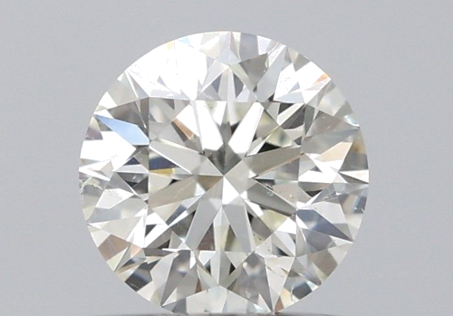 0.56 carat K-SI2 Excellent cut Natūralus Round Deimantas (1)