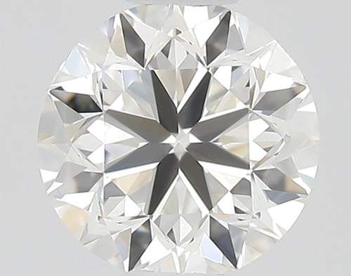 0.5 carat H-VVS1 Very Good cut Natūralus Round Deimantas (1)