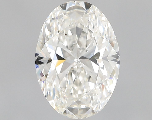 0.7 carat H-SI1 Natūralus Oval Deimantas (1)