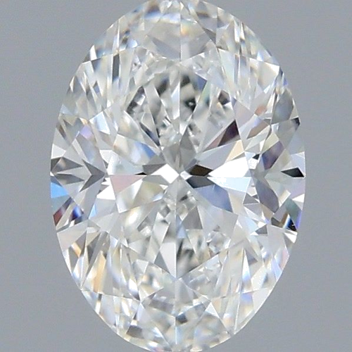 0.6 carat F-VS2 Natūralus Oval Deimantas (1)
