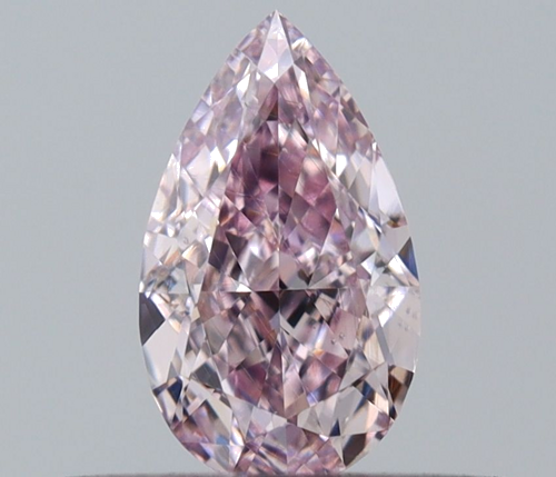 0.29 carat Fancy Purplish Pink-SI1 Natūralus Pear Deimantas (1)