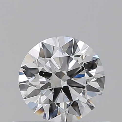 0.5 carat G-SI1 Excellent cut Natūralus Round Deimantas (1)