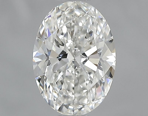 0.7 carat I-SI1 Natūralus Oval Deimantas (1)