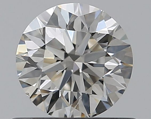 0.5 carat I-VS2 Excellent cut Natūralus Round Deimantas (1)