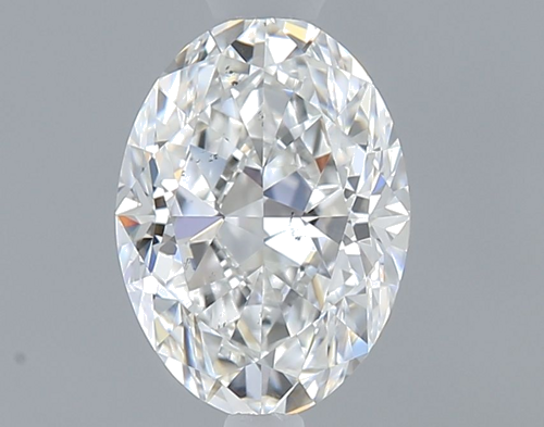 0.6 carat E-SI1 Natūralus Oval Deimantas (1)