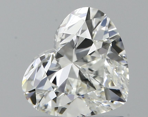 1.0 carat F-VS2 Natūralus Heart Deimantas (1)