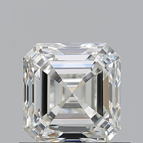 0.9 carat I-IF Natūralus Asscher Deimantas (1)
