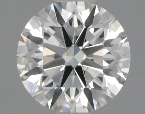 0.34 carat F-VVS2 Excellent cut Natūralus Round Deimantas (1)
