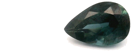 0.5 carat BLUE Pear Safyras (1)