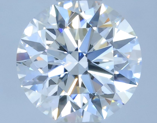 0.57 carat F-VVS1 Excellent cut Natūralus Round Deimantas (1)