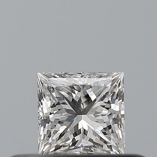 0.23 carat F-VVS2 Natūralus Princess Deimantas (1)