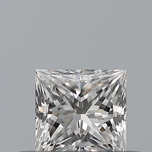 0.29 carat E-IF Natūralus Princess Deimantas (1)
