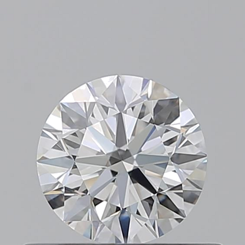 0.5 carat F-VVS1 Excellent cut Natūralus Round Deimantas (1)