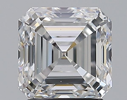 1.79 carat E-VS2 Natūralus Asscher Deimantas (1)