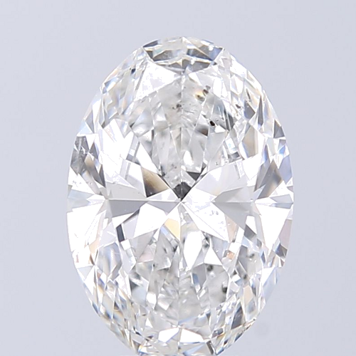 4.02 carat F-SI2 Natūralus Oval Deimantas (1)