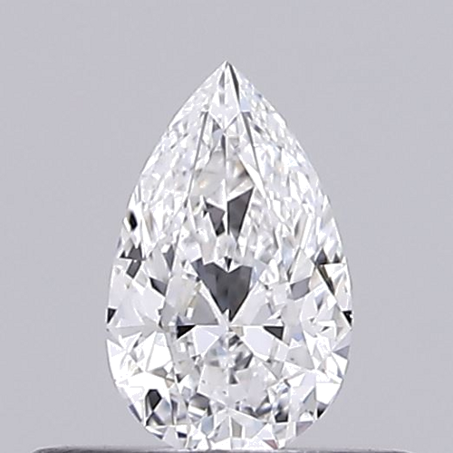 0.31 carat E-VS2 Natūralus Pear Deimantas (1)