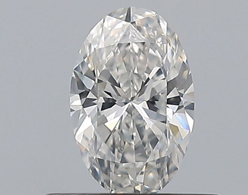 0.43 carat F-SI1 Natūralus Oval Deimantas (1)