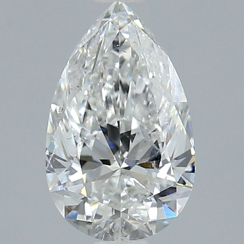 1.7 carat G-SI2 Natūralus Pear Deimantas (1)