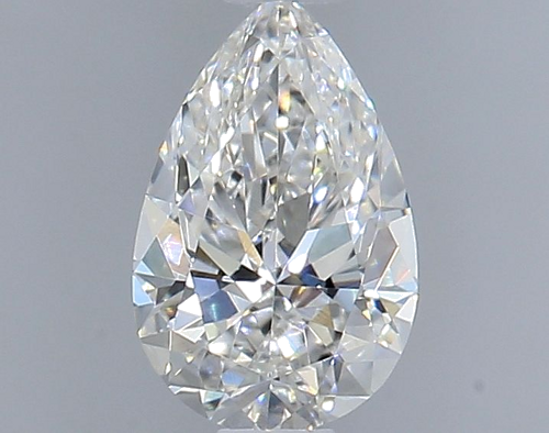 0.41 carat F-VVS1 Natūralus Pear Deimantas (1)