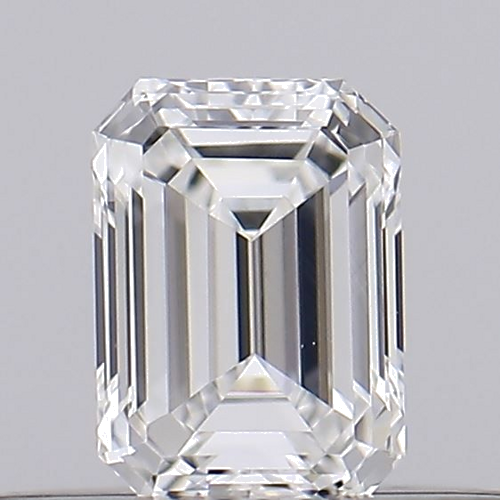 0.25 carat F-VVS2 Natūralus Emerald Deimantas (1)