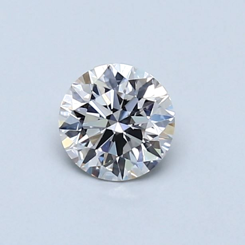 0.51 carat Faint Pinkish Brown-IF GD cut Natūralus Round Deimantas (1)