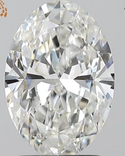 2.01 carat G-SI1 Natūralus Oval Deimantas (1)