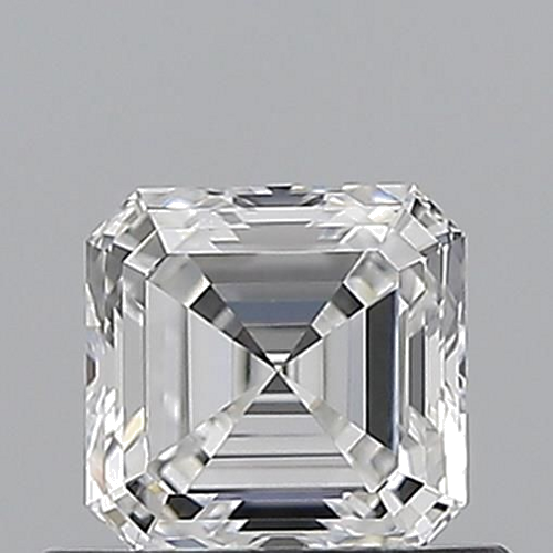 0.58 carat E-VVS1 Natūralus Asscher Deimantas (1)