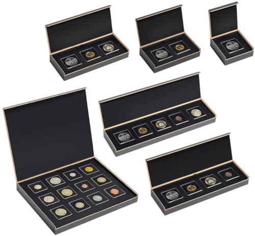 Wooden boxes for Luxor Coins in Quadrum capsules (1)
