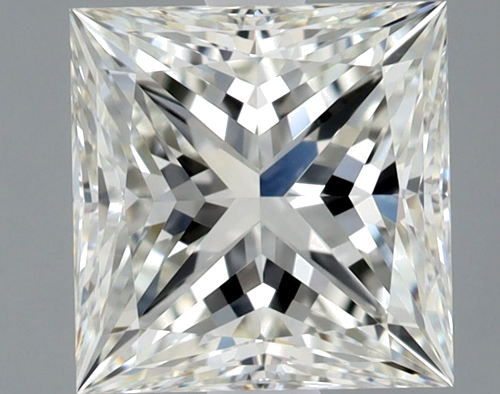 1.7 carat I-VVS1 Natūralus Princess Deimantas (1)