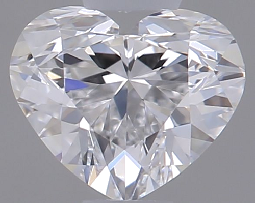 0.3 carat D-VVS1 Natūralus Heart Deimantas (1)