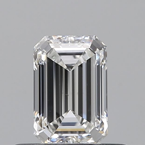 0.51 carat F-VS2 Natūralus Emerald Deimantas (1)