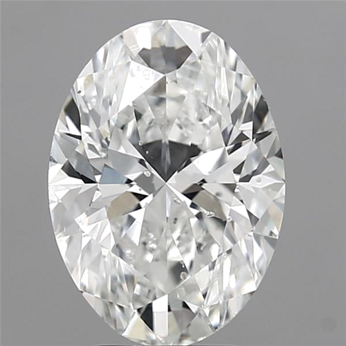 4.01 carat E-SI2 Natūralus Oval Deimantas (1)