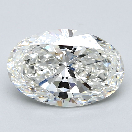4.01 carat H-VS1 Natūralus Oval Deimantas (1)