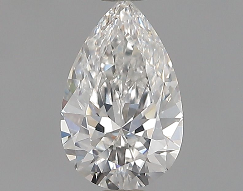 0.54 carat F-VS2 Natūralus Pear Deimantas (1)