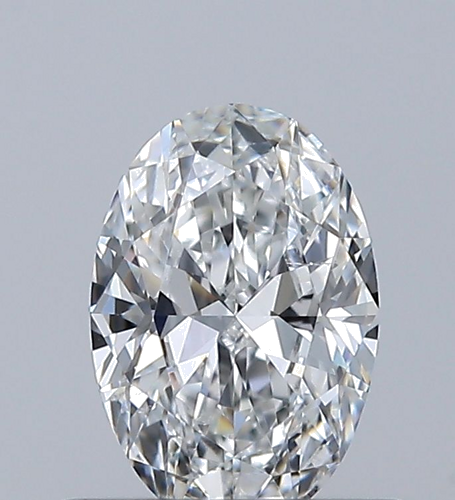0.5 carat E-SI1 Natūralus Oval Deimantas (1)