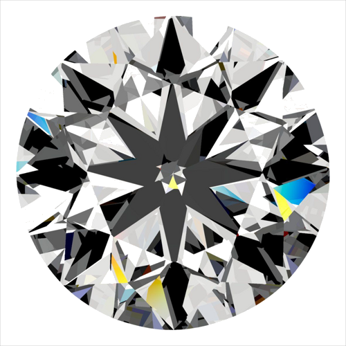 0.3 carat F-VS1 Very Good cut Natūralus Round Deimantas (1)