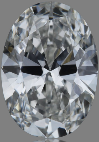 0.42 carat G-VVS2 Natūralus Oval Deimantas (1)